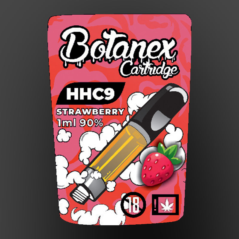 Botanex Nano9 Cartridge 1ml 90% Strawberry