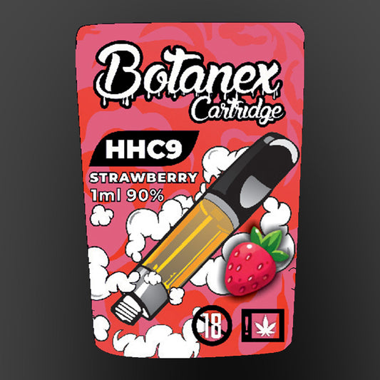 Botanex Nano9 Cartridge 1ml 90% Strawberry